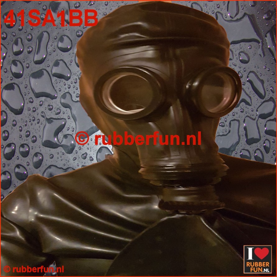 41SA1BB - GP5 gas mask rebreather set 1 - full black GP5