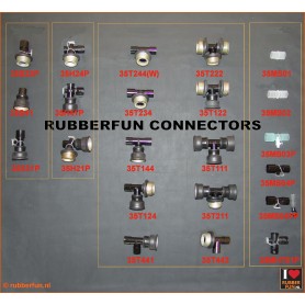 All avaialable RUBBERFUN connectors [2018-07-29]