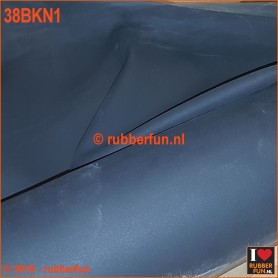 35BKN1 - Rubber sheeting - black - natural rubber - 90 and 120 cm wide - 0.50 mm thick.