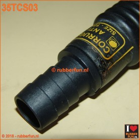 35TCS03 - connector - straight - IxO 15.0 x 19.0 mm - L 66 mm