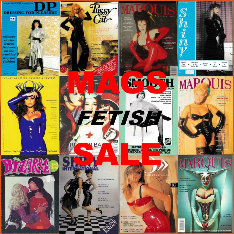 SALE - Fetish magazines - new, vintage, 2nd hand - SERIE A