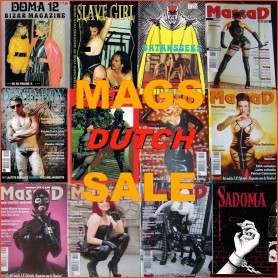 SALE - Fetish magazines - SERIE 4 - Dutch mags