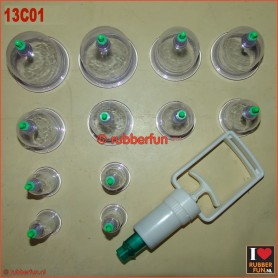 Cupping set - set of 12 cups