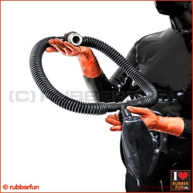 Special ring tube respitory reduction system for breathplay practices