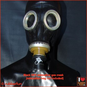 GP5 rebreather gas mask - black