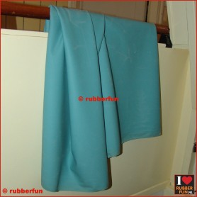 38BLN1B - rubber sheeting - baby blue - natural rubber - 120 cm wide - 0.50 mm thick.