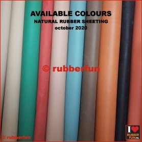 38BRN1B - rubber sheeting - baby rose - natural rubber - 120 cm wide - 0.50 mm thick.