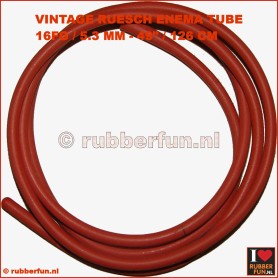 Vintage Ruesch enema tube 16FR/FG - 125 cm - rubberfun.nl [art.no. 20VR5]