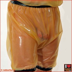 Latex rubber Bermuda Trainer Suit