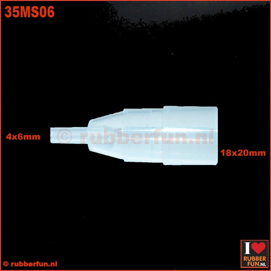 Medical connector - straight - 20M-6M