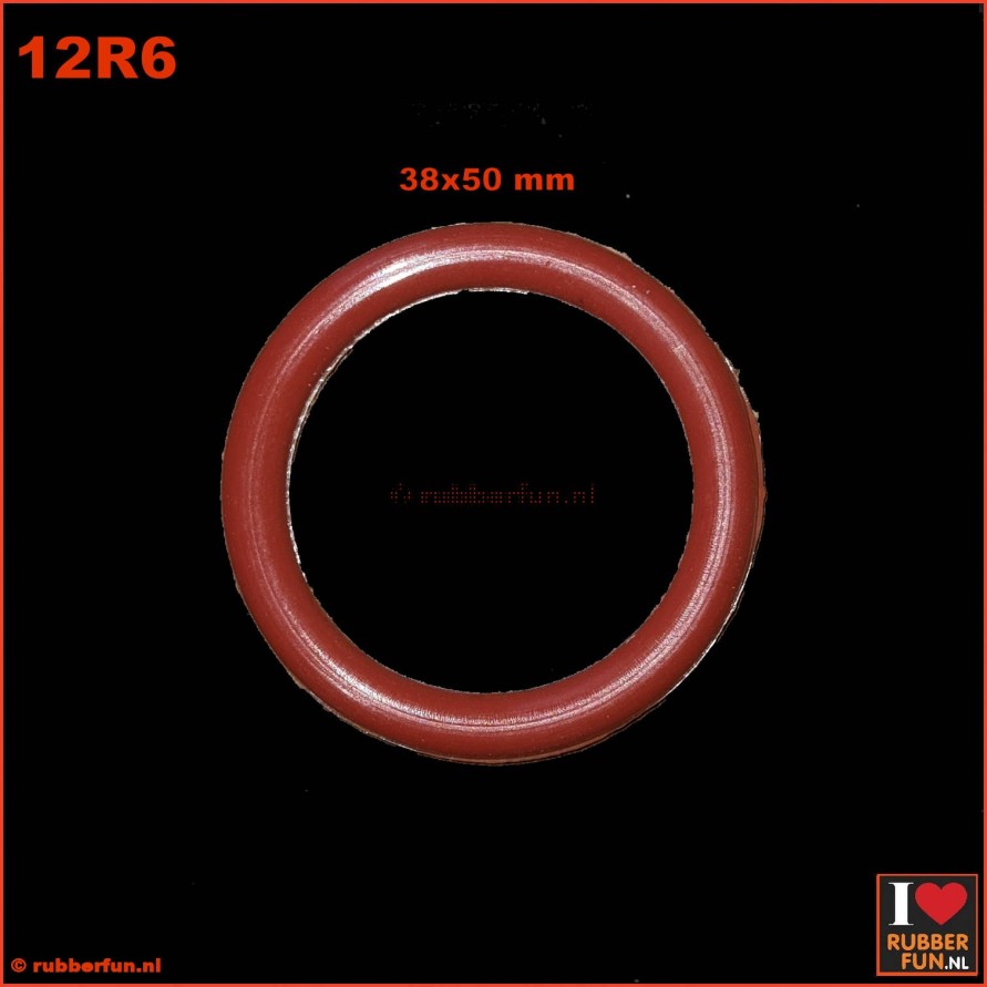Rubber Ring - O-ring - red - 38x50mm