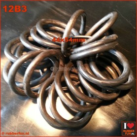12B3 Rubber ring - O ring - black - 44x54mm