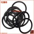 Rubber ring - O ring - black - IxO 54x64 mm, wall 5.0 mm