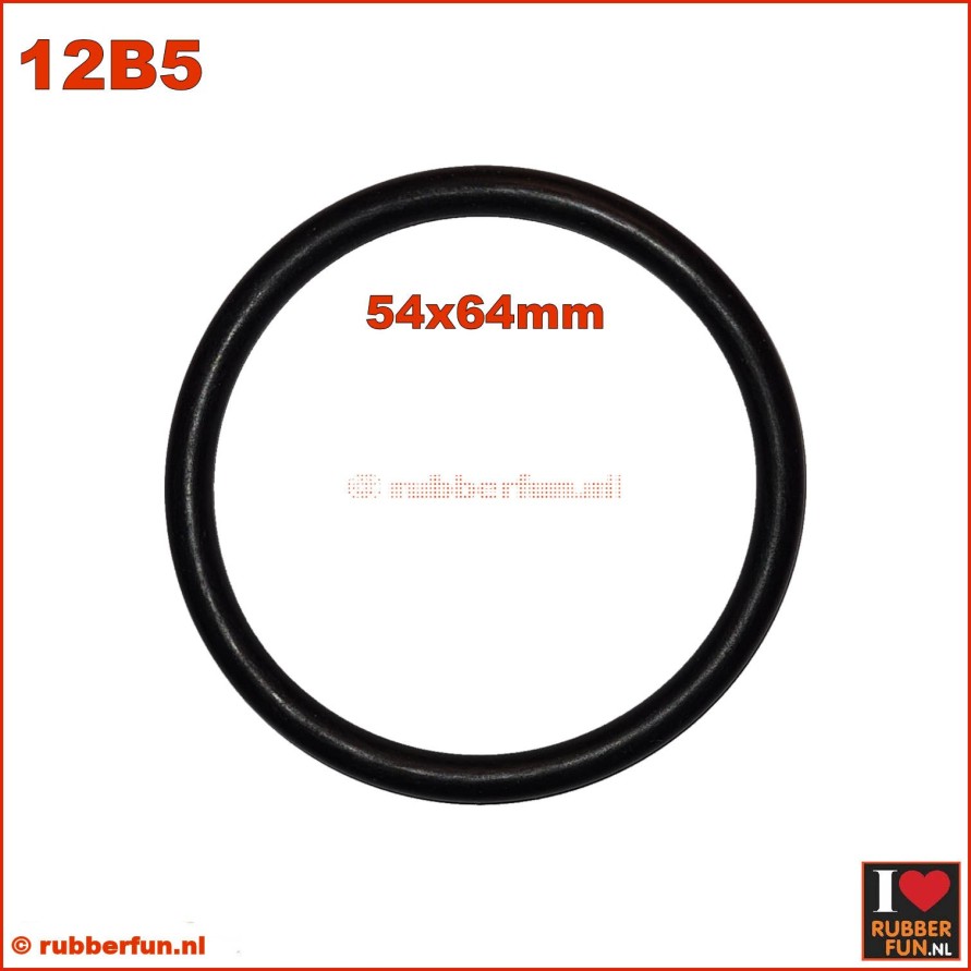 12B5 Rubber ring - O ring - black - 54x64mm