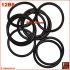 Rubber ring - O ring - black - IxO 60x70mm, wall 5.0mm