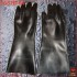 53 SALE - Rubber gloves - black - short (15-40 cm) 