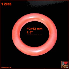 12R - Rubber Ring - Pessarie - clinical red - XS-XL