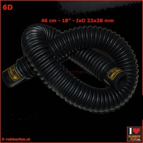 06D - Corrugated hose - 46 cm (18") - 22x28