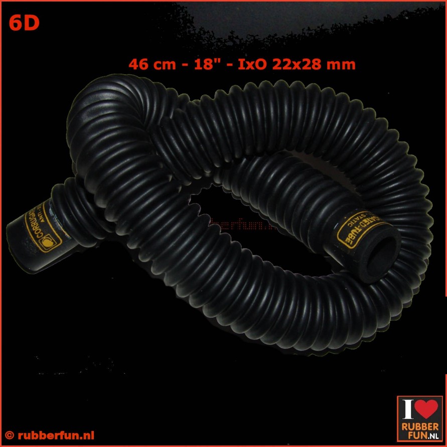 06D - Corrugated hose - 46 cm (18") - 22x28
