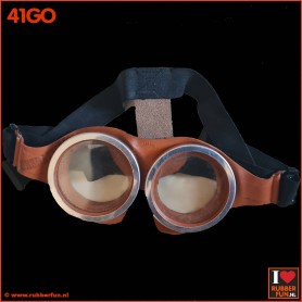 Rubber goggles - orange
