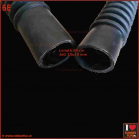 Corrugated hose - 50 cm - IxO 23 x 29 mm