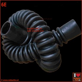 Corrugated hose - 50 cm  (19.5") - IxO 23x29 mm - set of 5