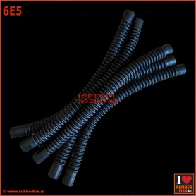 Corrugated hose - 50 cm  (19.5") - IxO 23x29 mm - set of 5
