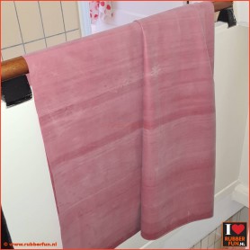 Rubber sheeting - pure red...