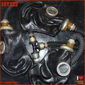 T-connector gas mask - gas mask hoses, male-male-male