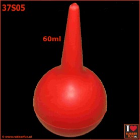 37S05 - Rubber suction bulb - pipette bulb - 60ml