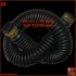 Corrugated hose - 60 cm (24") - IxO 22x28 mm