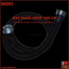 06GN2 - gas mask hose 100cm