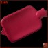 Hot water bottle - red crimson