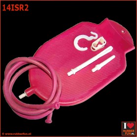 14ISR - enema bag set - red